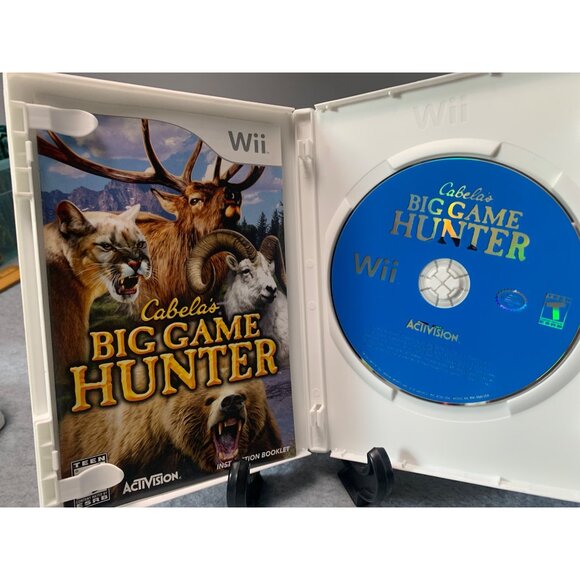 Cabelas Big Game Hunter Wii Game 2007 Case & Manual - Picture 3 of 4